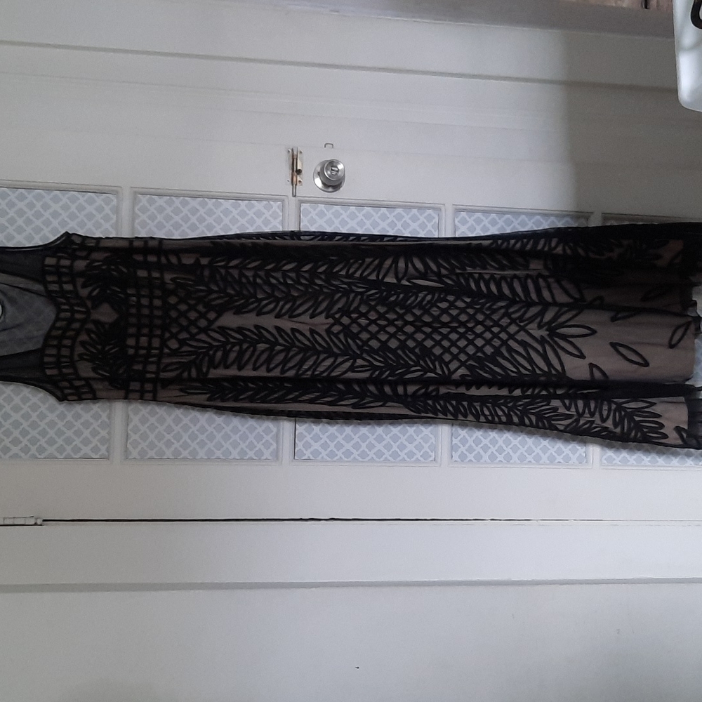 Long black dress